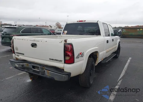 2004 Chevrolet Silverado 2500 Ls из США, поврежденный, VIN 1GCGK23U14F250935